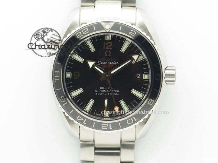 0111 Seamaster 300m Chrono SS YG OMF 1:1 Best Edition Blue Dial on SS YG Bracelet A Popular 7685